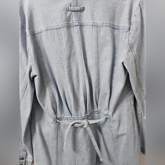 Vintage Together denim oversized blazer sz 10 - Picture 5 of 6
